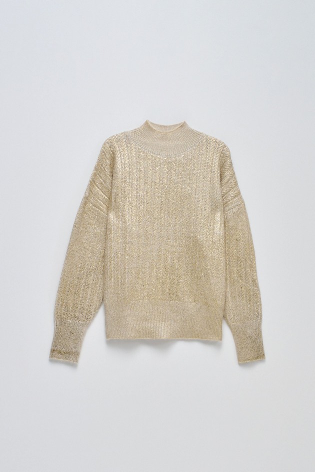 JERSEY DE PUNTO CON CUELLO ALTO