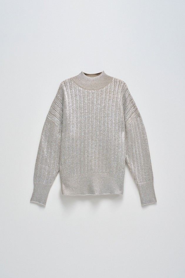 HALF TURTLENECK SWEATER