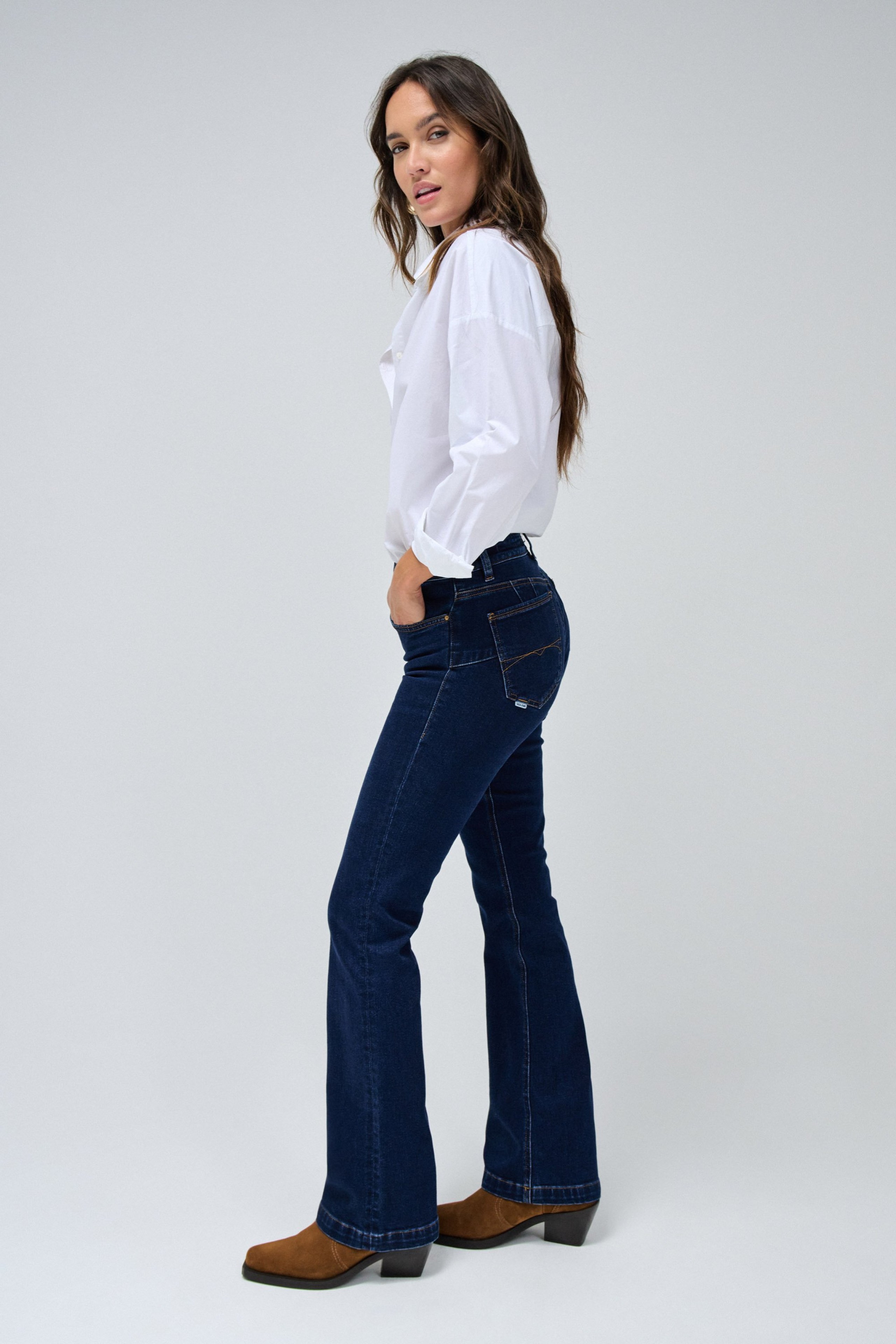 VAQUEROS DESTINY PUSH UP BOOTCUT