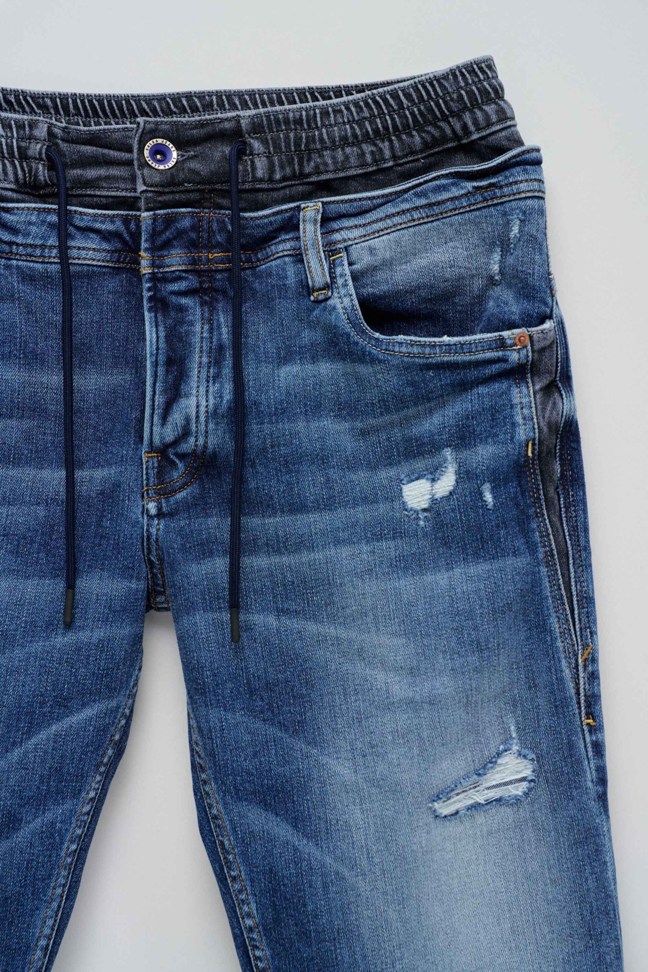 JEANS CRAFT SERIES REGULAR AVEC DOUBLE TAILLE