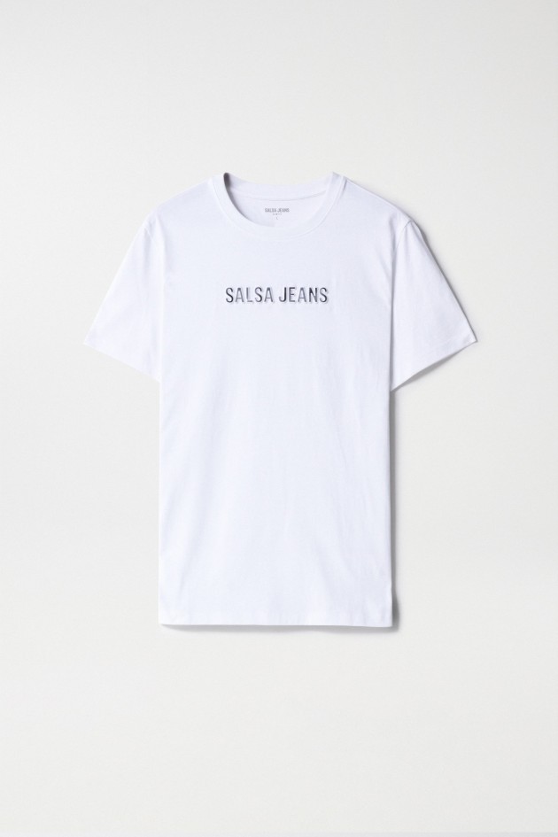 T-SHIRT AVEC MARQUAGE EN RELIEF