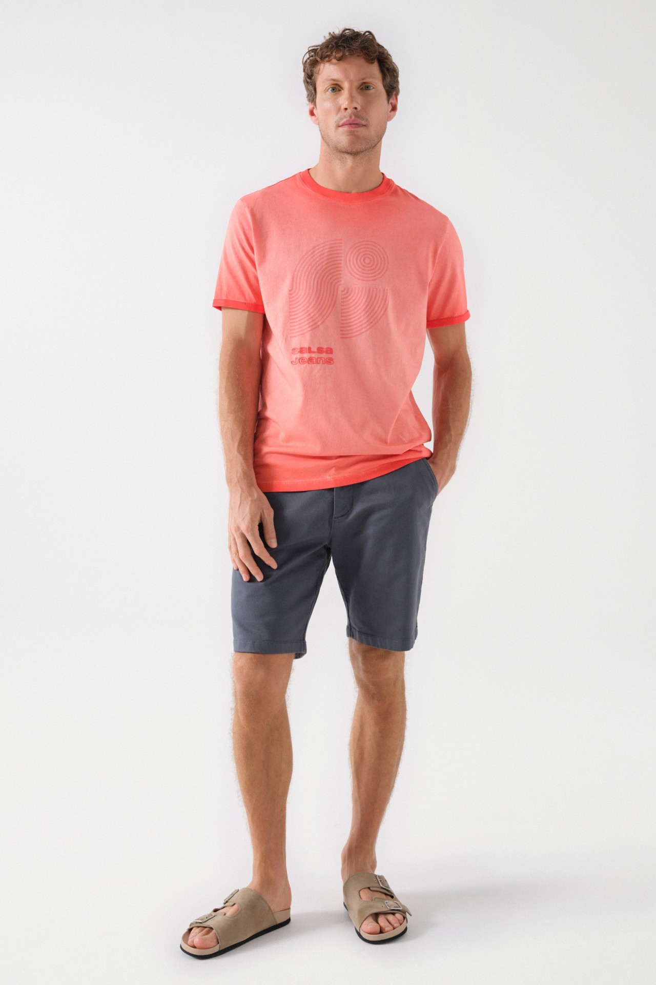 T-SHIRT EN COTON IMPRIM