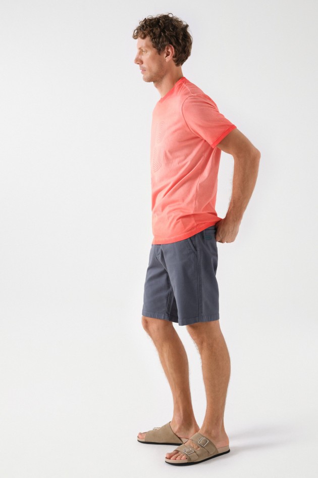 CAMISETA DE ALGODÓN CON ESTAMPADO