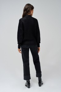 PULLOVER MIT HALBEM KRAGEN