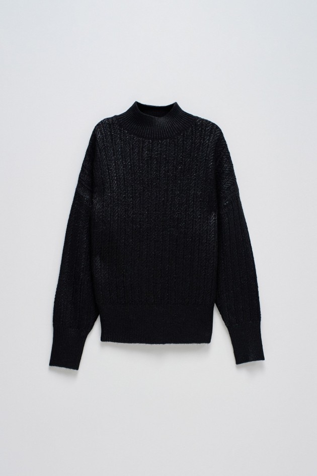 HALF TURTLENECK SWEATER