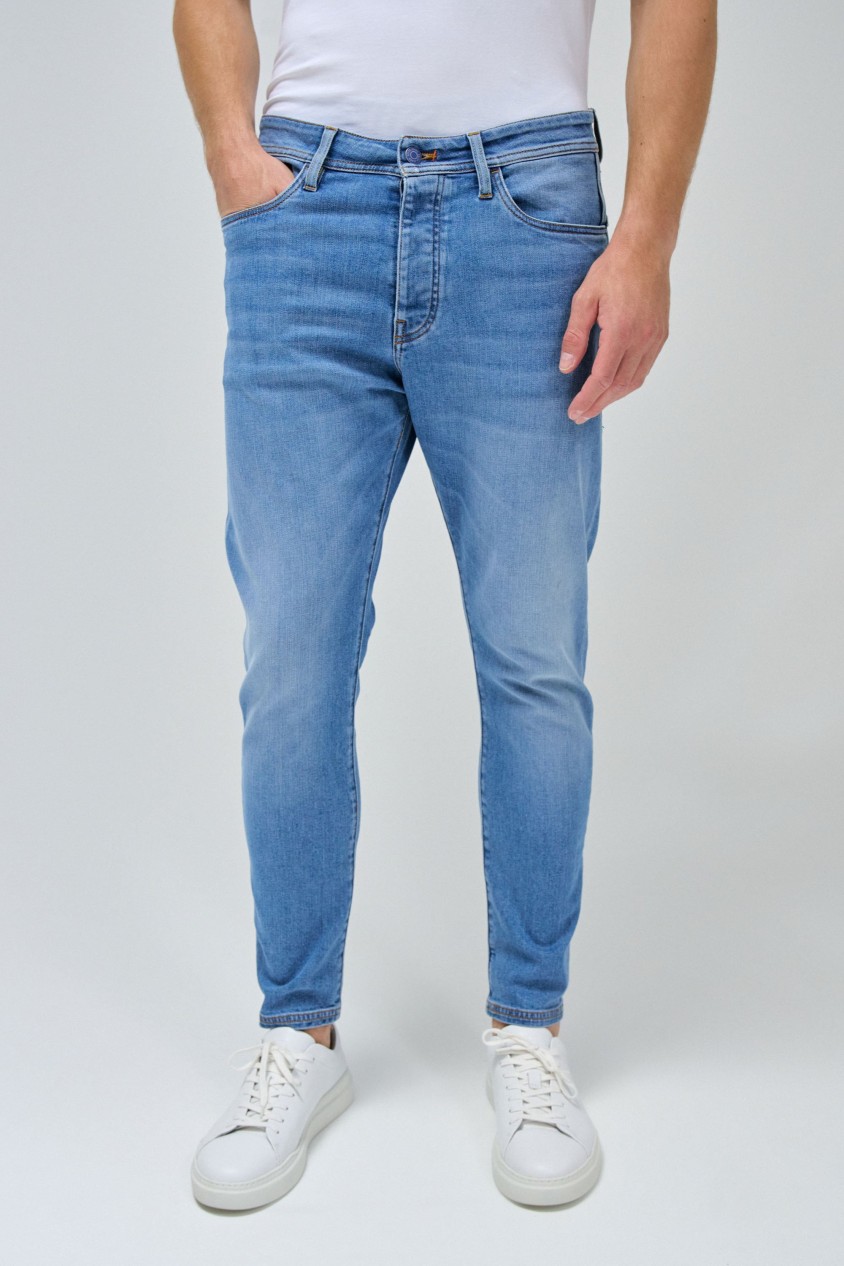 Slim Fit Vaqueros Carrot Fit Jeans Carrot Fit