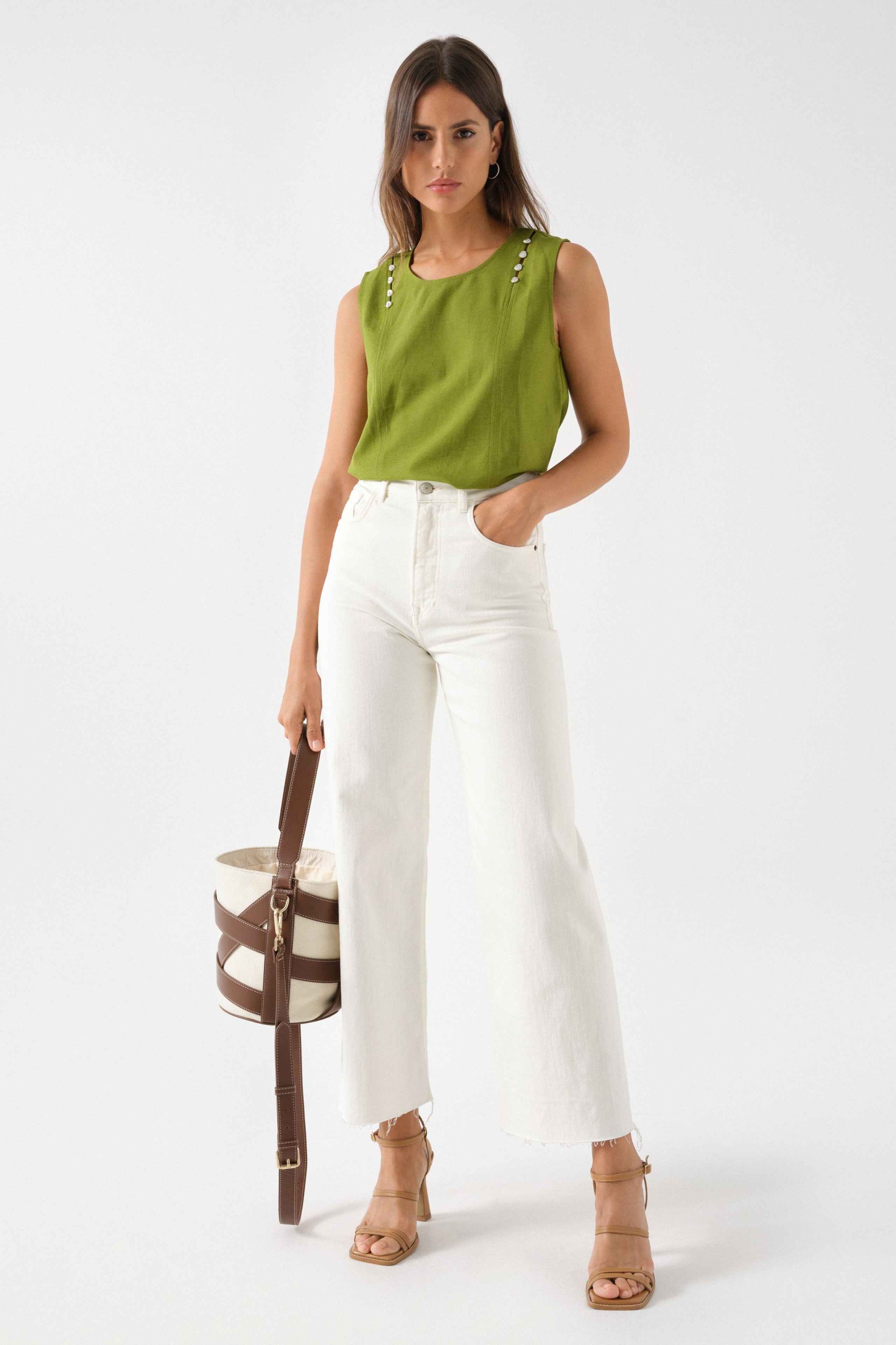 TOPSCAMISETAS TIRANTES REGULAR SALSA JEANS