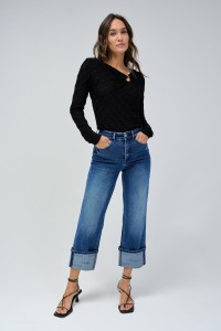 FAITH PUSH IN STRAIGHT JEANS