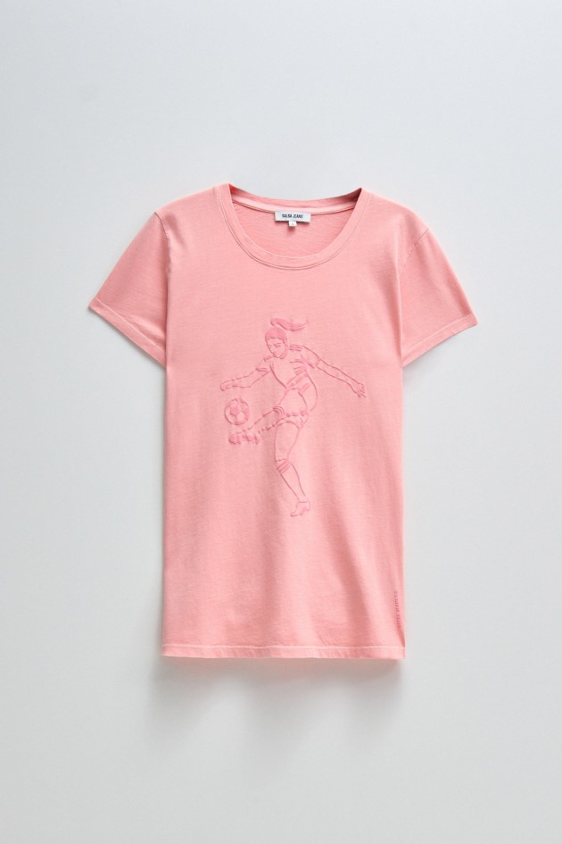 T-SHIRT DE FUTEBOL COM TIE DYE