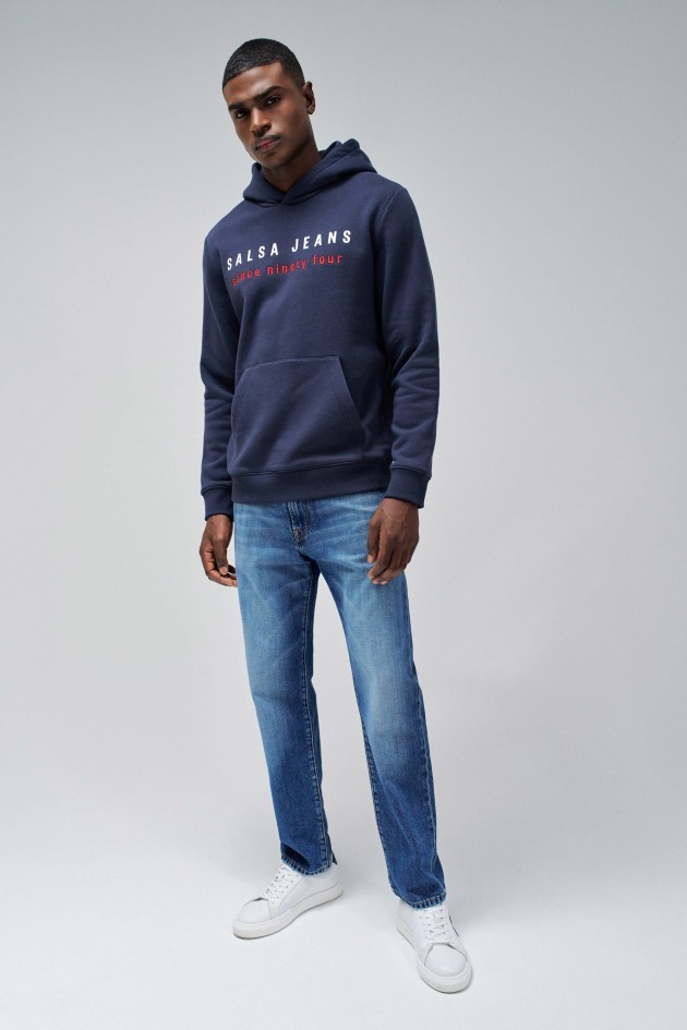 SWEAT À CAPUCHE AVEC LOGO