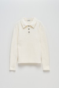 PULLOVER IN POLO-STYLE
