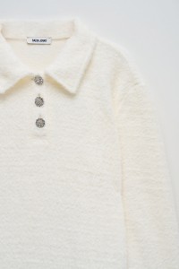 PULLOVER IN POLO-STYLE