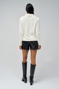 PULLOVER IN POLO-STYLE