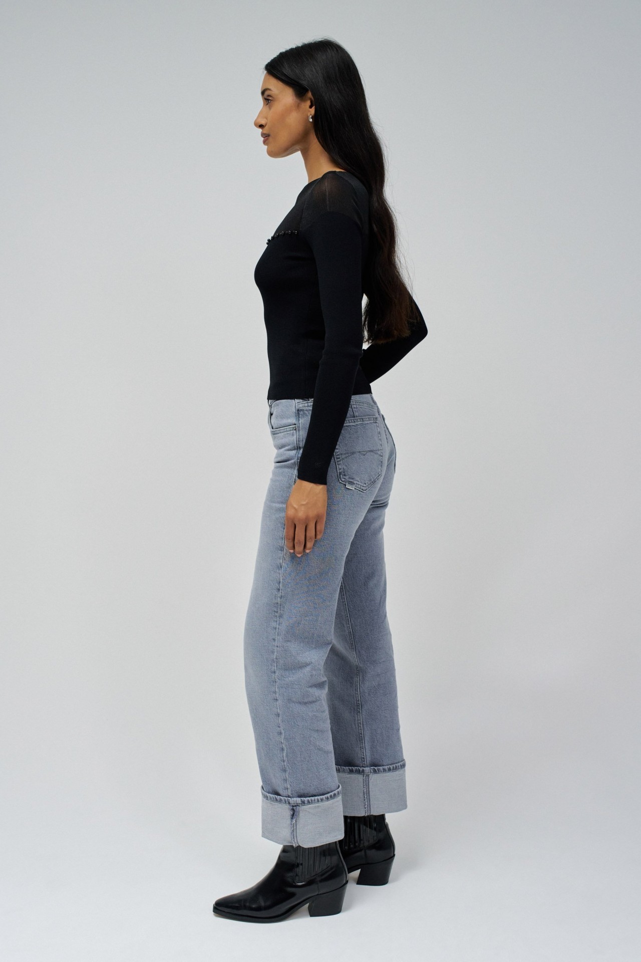 CAMISOLA DE TULE COM TOP