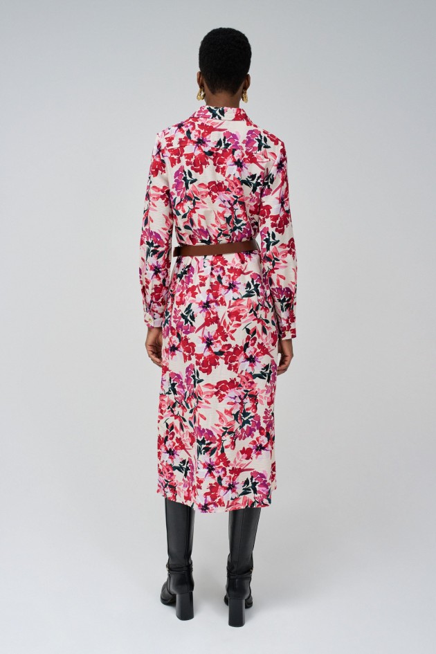 VESTIDO CAMISERO CON CINTURÓN