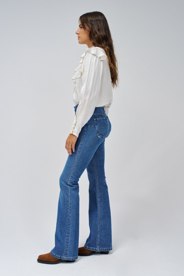 JEANS DESTINY PUSH UP FLARE
