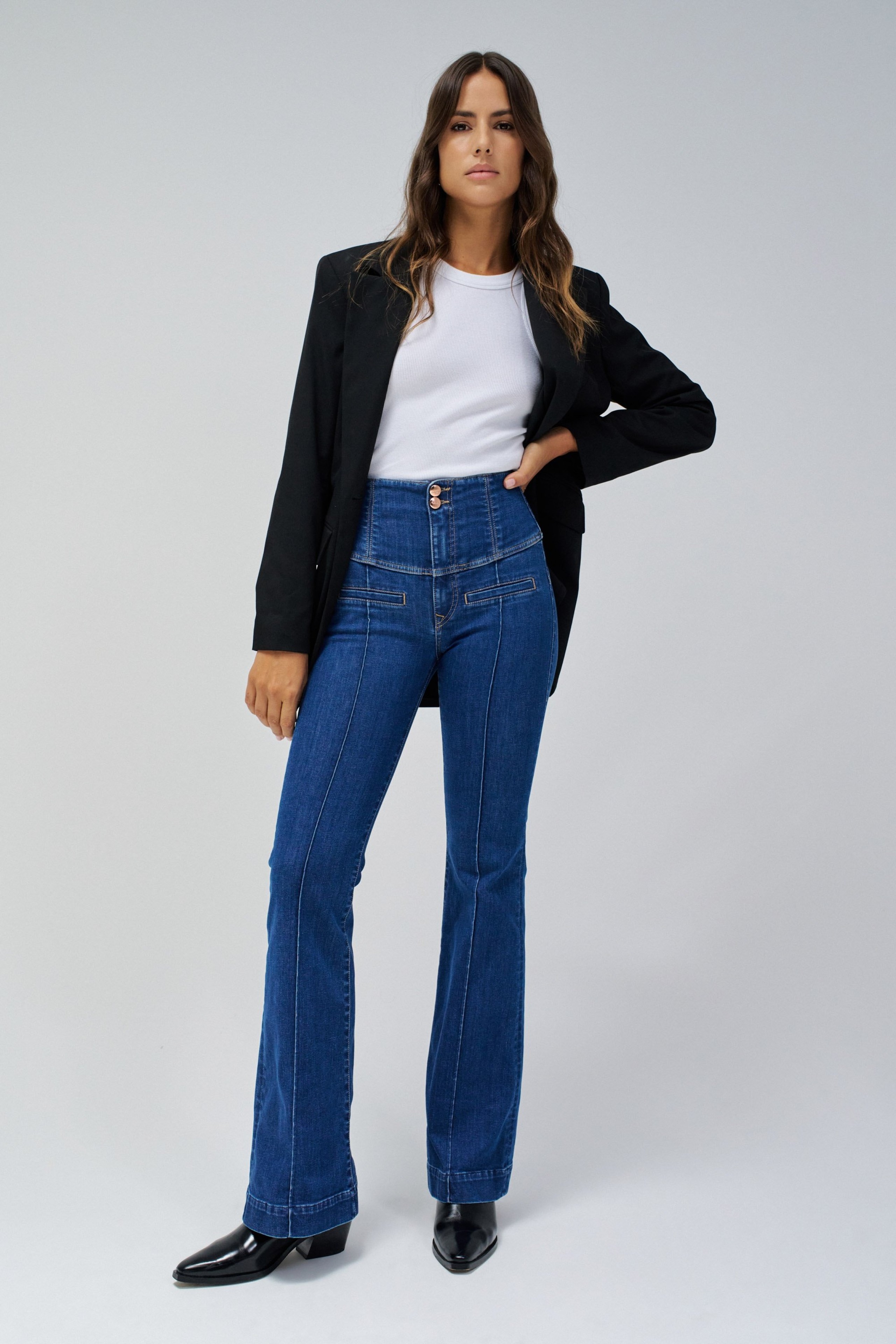 DIVA PUSH IN FLARE JEANS