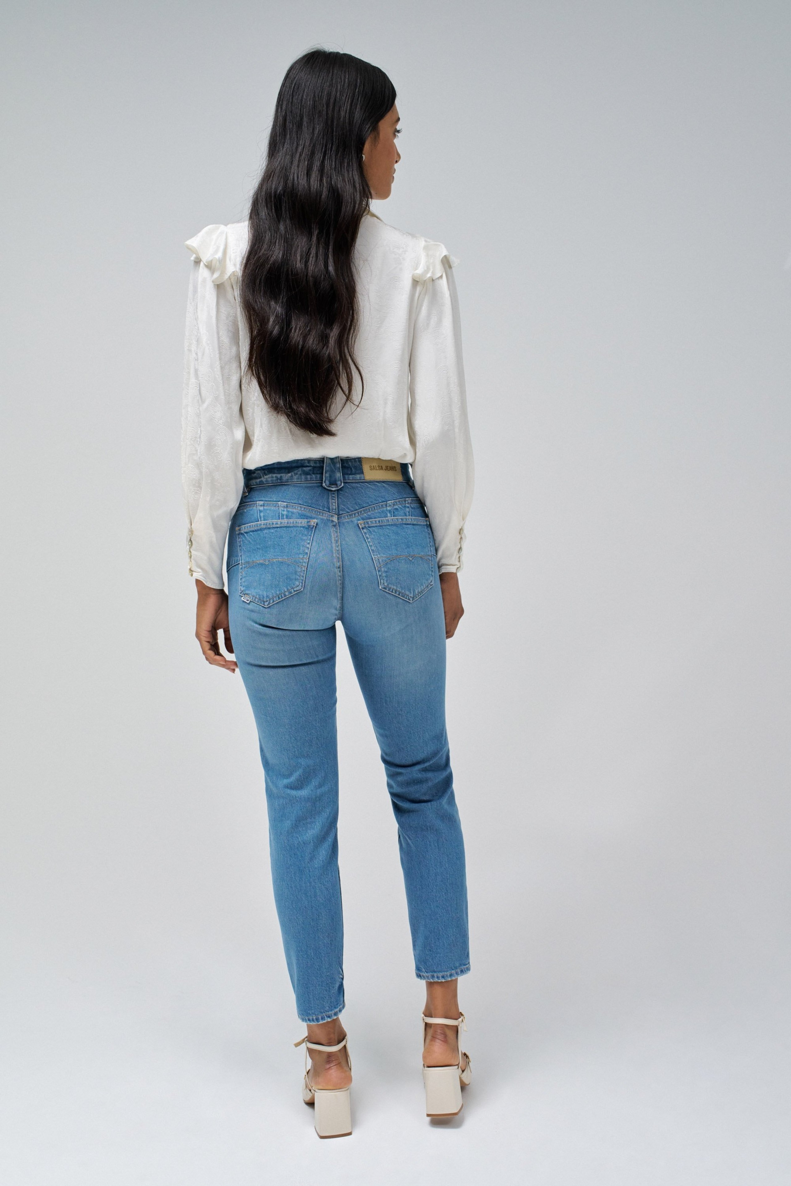 JEANS DESTINY PUSH UP CROPPED SKINNY
