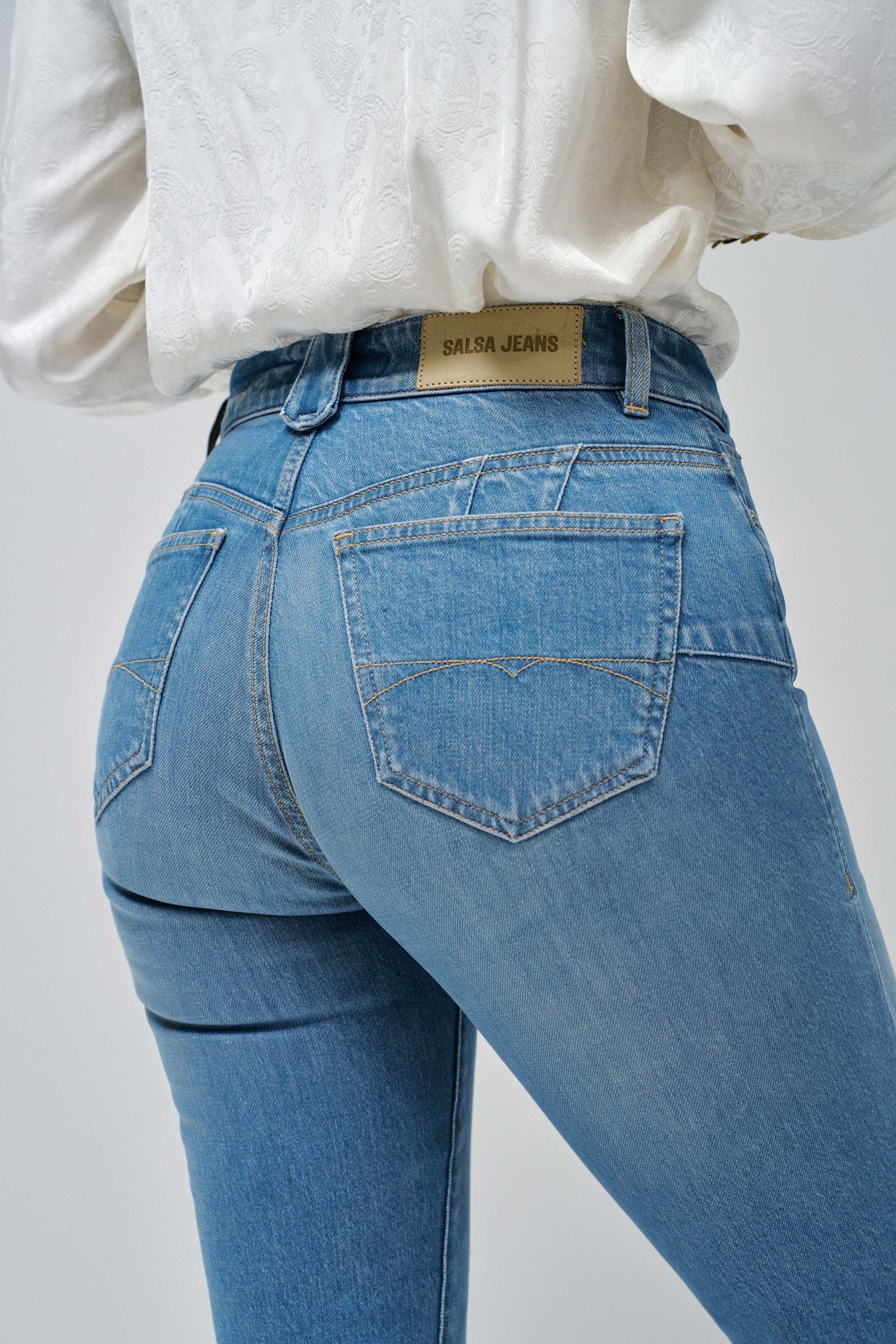 JEANS DESTINY PUSH UP CROPPED SKINNY