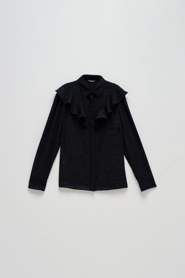 SHIRT WITH FRILLS