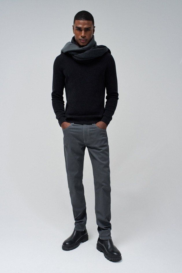 PANTALON SLIM S-ACTIV ENDUIT