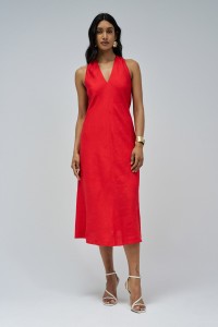 LINEN DRESS