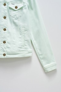 VESTE EN JEAN DE COULEUR