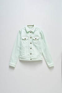 VESTE EN JEAN DE COULEUR