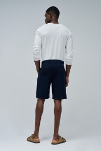 PANTALONES CORTOS CON MEZCLA DE LINO