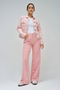 VESTE EN JEAN DE COULEUR