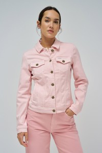 VESTE EN JEAN DE COULEUR