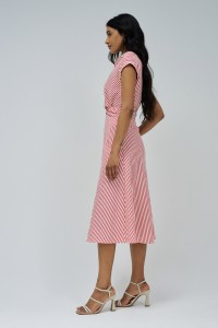 GESTREIFTES KLEID