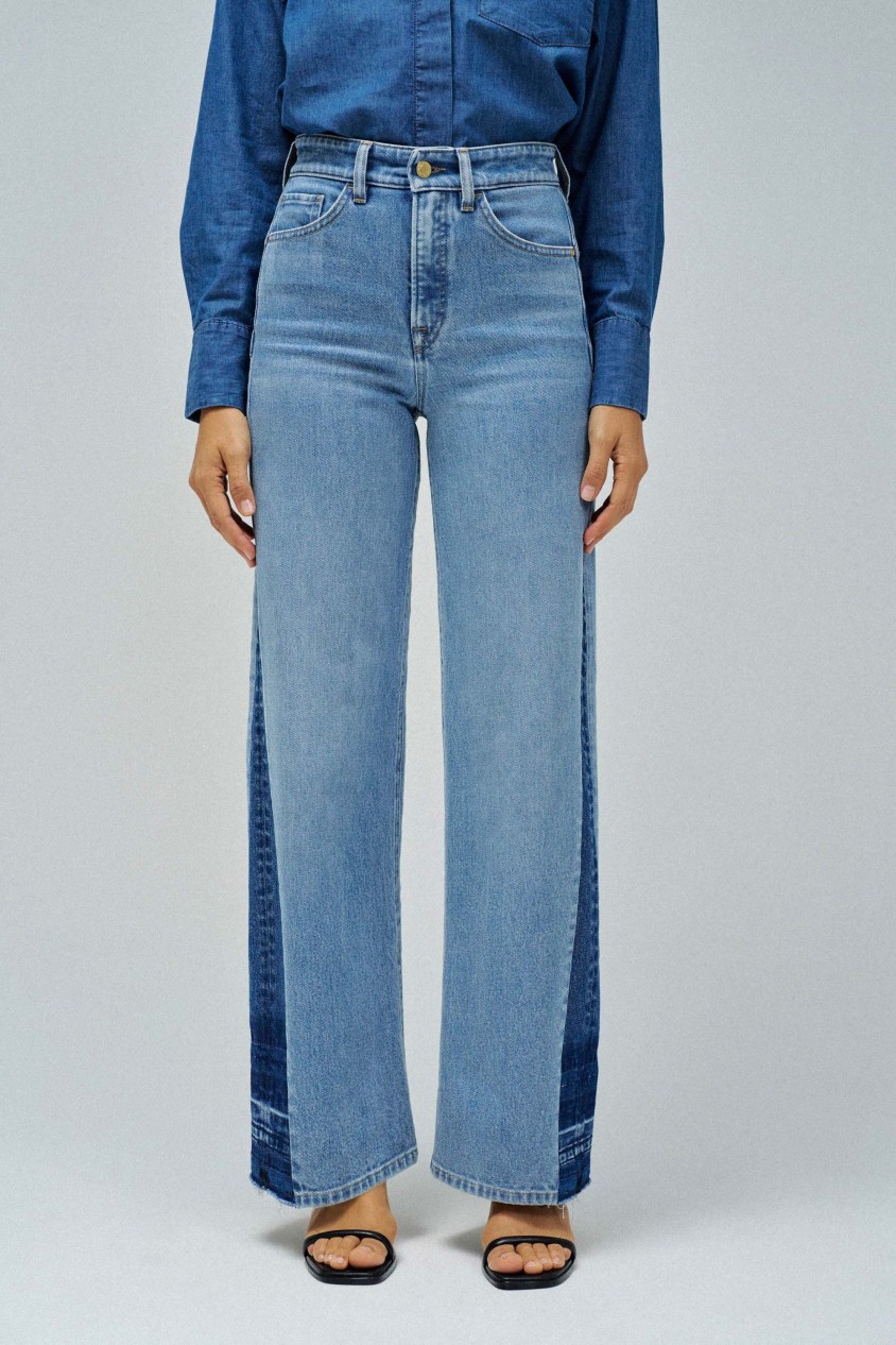 FAITH PUSH IN WIDE JEANS