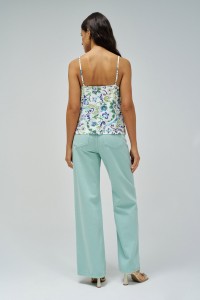 TOPE CON PATRN FLORAL