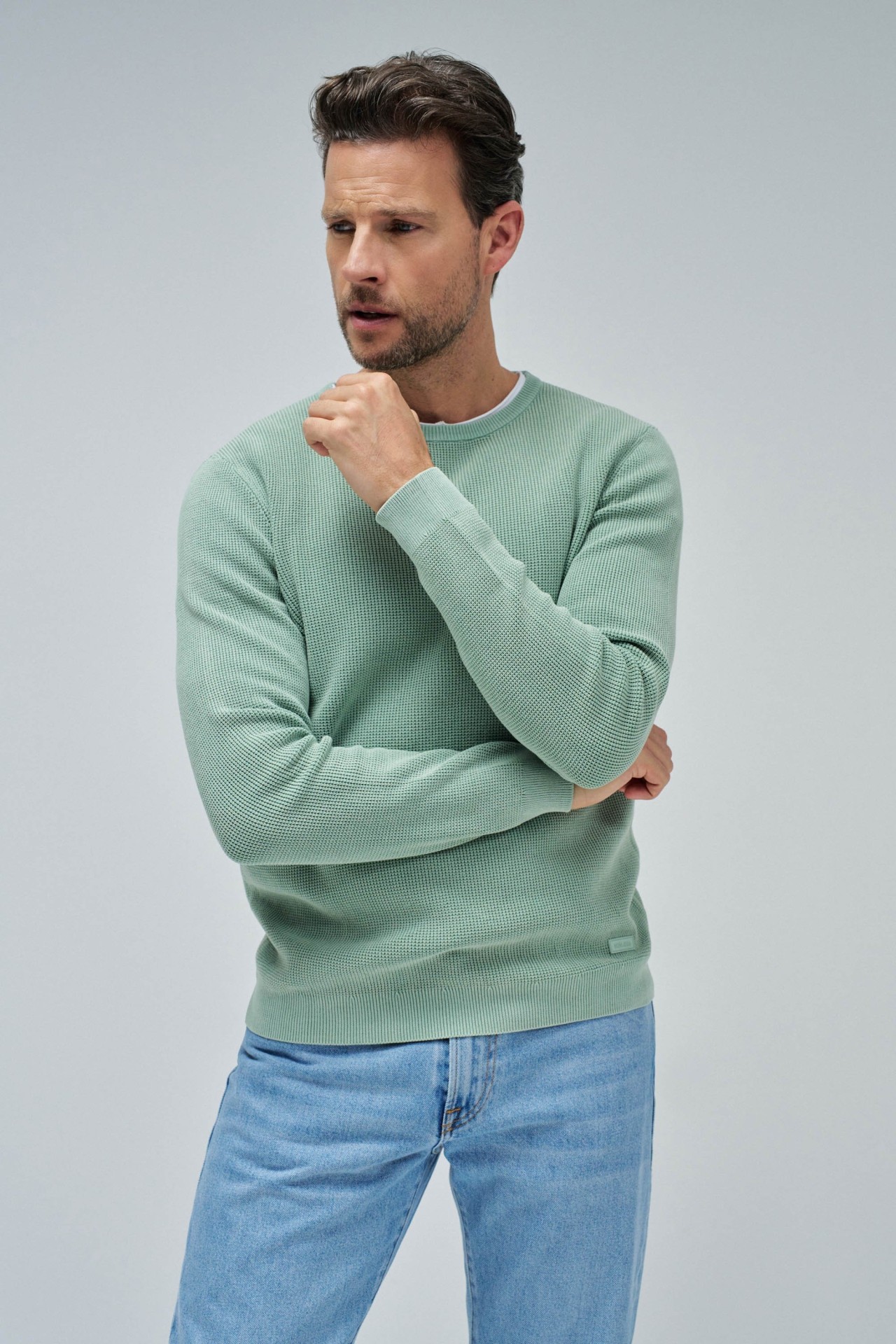 PULL EN MAILLE TEXTURE