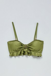 HAUT DE BIKINI EN MAILLE TEXTURE
