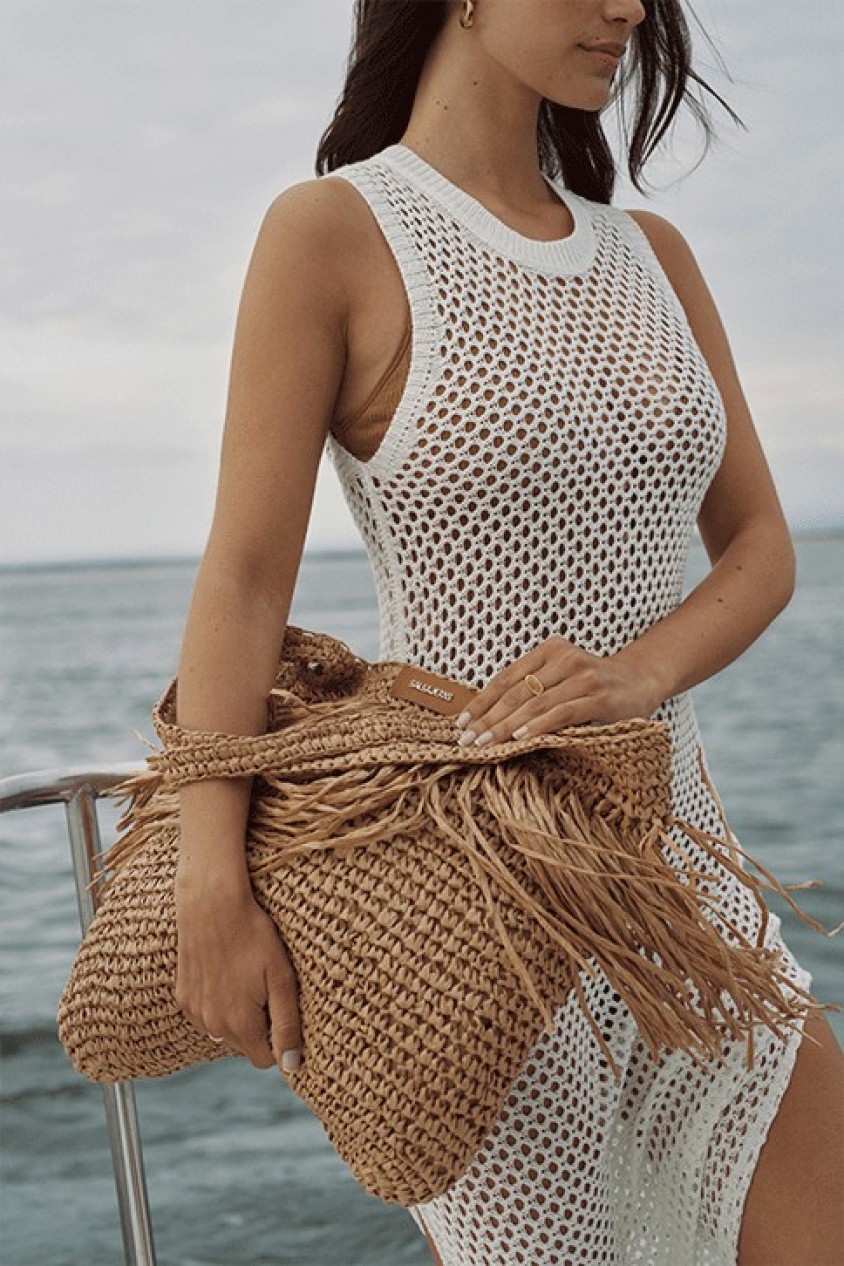 RAFFIA TOTEBAG