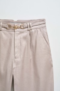 LEINEN CHINO