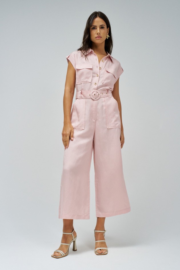 LIGHTDENIM JUMPSUIT