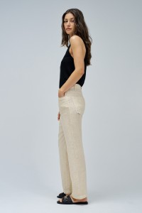 PANTALONES STRAIGHT EN LINO