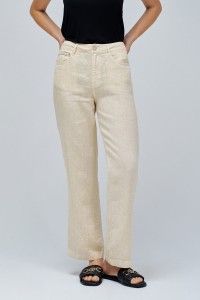 PANTALONES STRAIGHT EN LINO