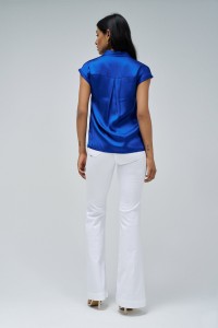 BLUSA ACETINADA