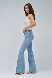JEAN DESTINY PUSH UP FLARE