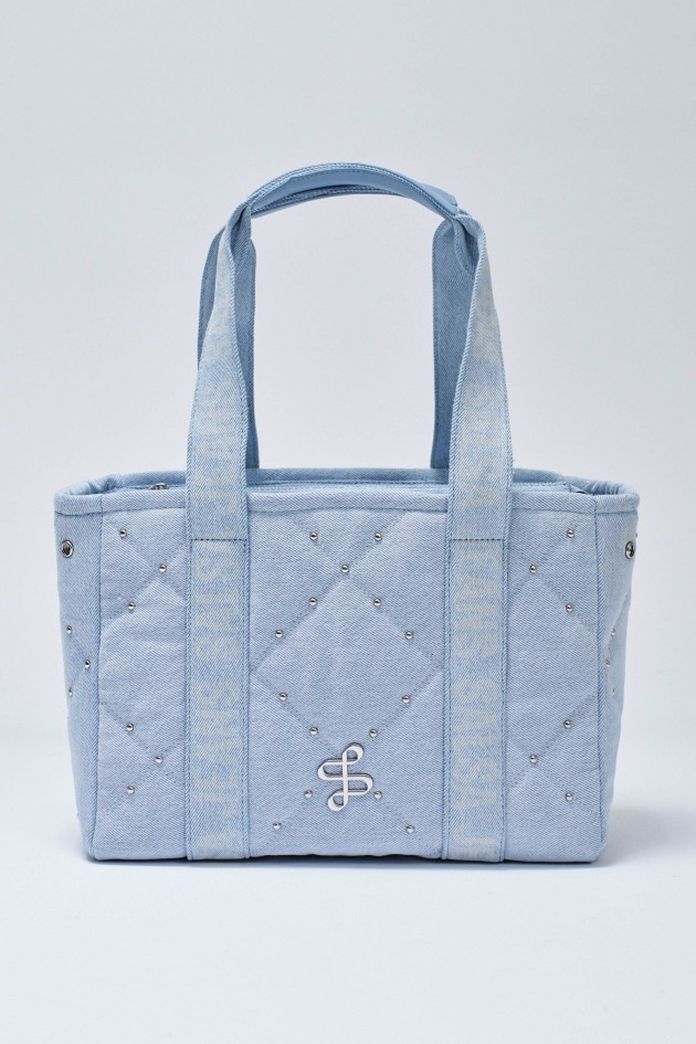 BOLSO TOTE EN VAQUERA