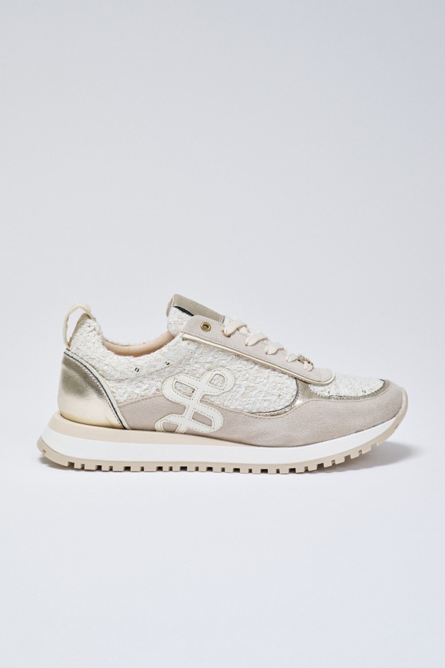 SNEAKERS WITH TWEED