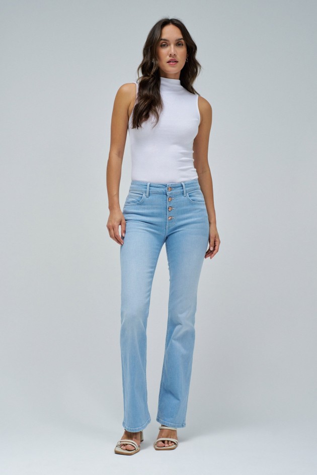 DESTINY PUSH UP BOOTCUT JEANS