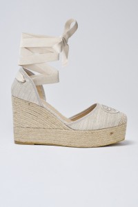ESPADRILLES WITH WEDGE HEEL