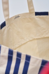 STRIPED BEACH BAG