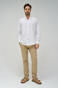 LINEN BLEND SHIRT