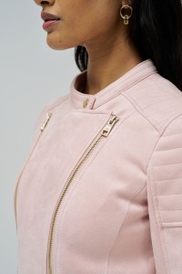MANTEAU EN DAIM